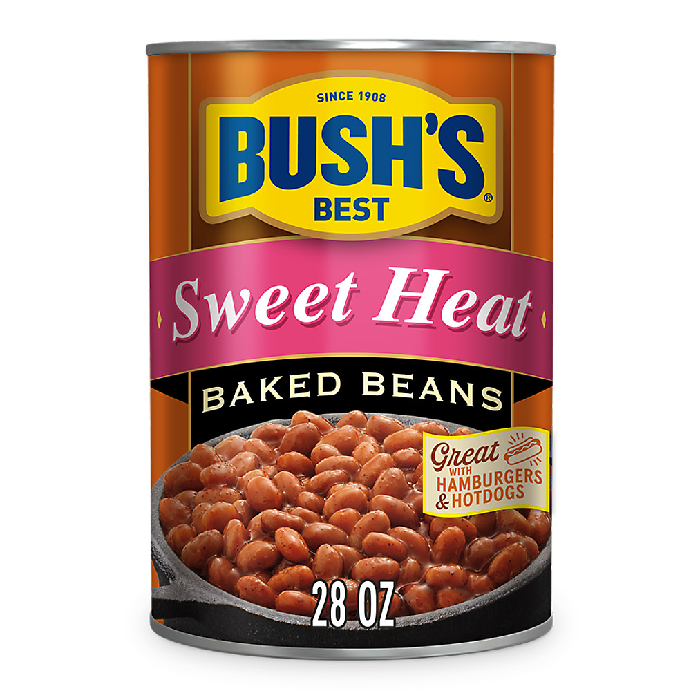 Calories in Bush's Best Sweet Heat Baked Beans, 28 oz