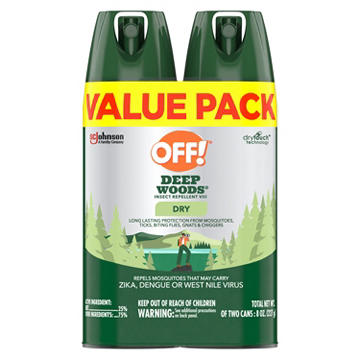OFF! Deep Woods Insect Repellent VIII Spray, 8 oz