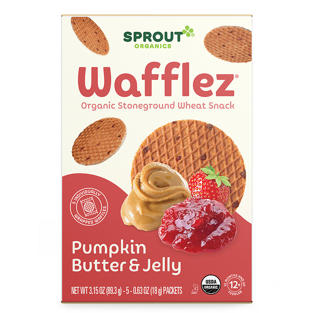 Calories in Sprout Pumpkin Butter And Jelly Wafflez, 5 ct