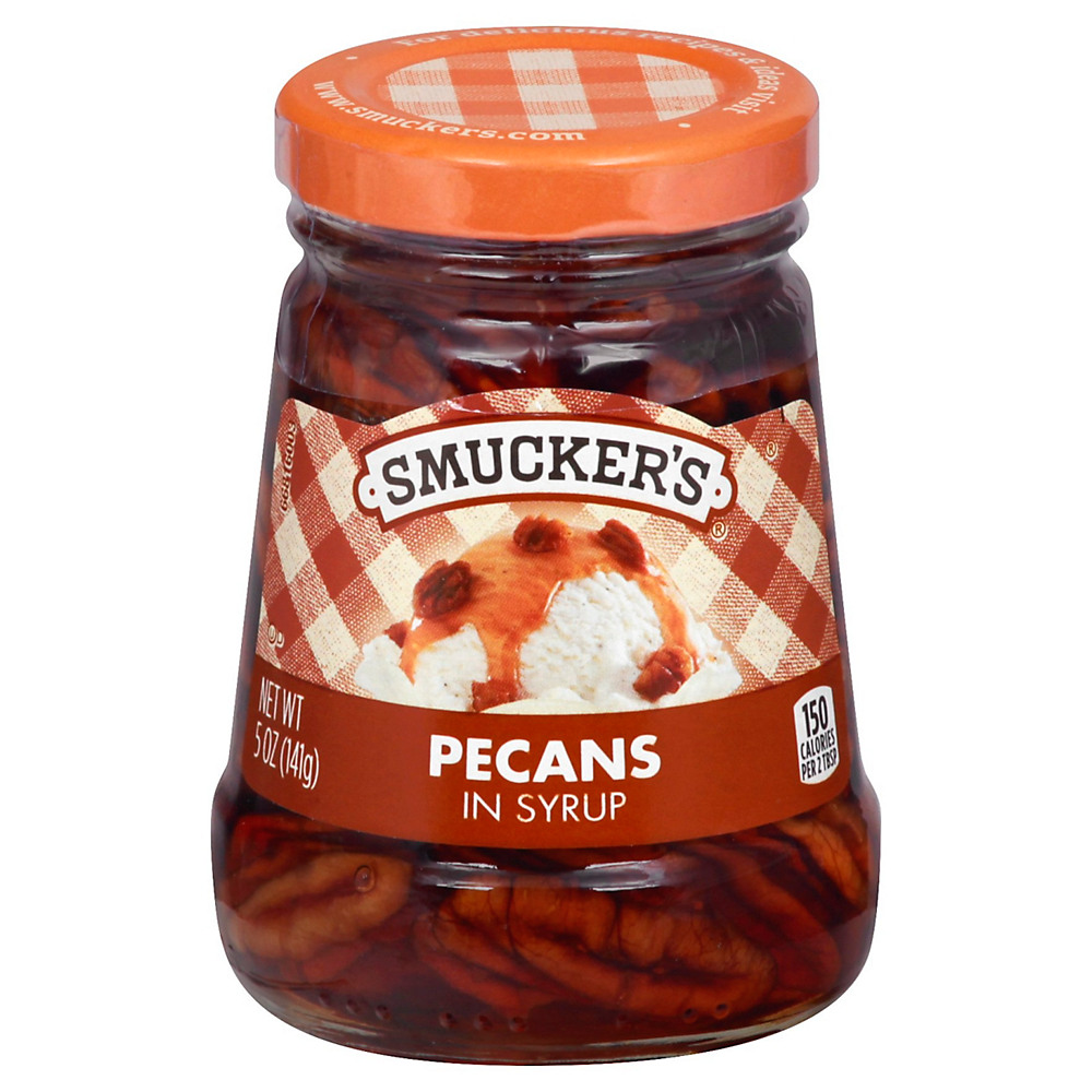 Calories in Smucker's Pecans In Syrup Spoonable Toppings, 5 oz