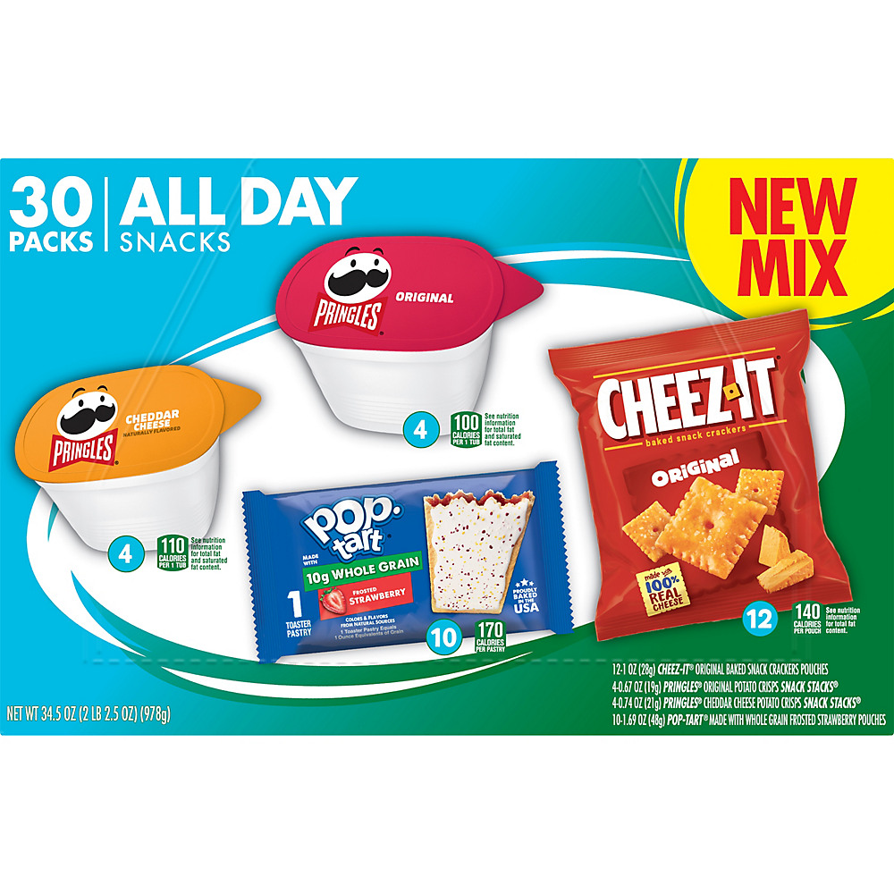 Calories in Kellogg's All Day Snacks Multipack, 28 ct