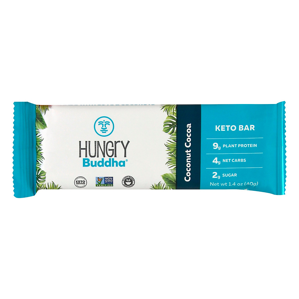 Calories in Hungry Buddha Coconut Cocoa Bar, 1.40 oz
