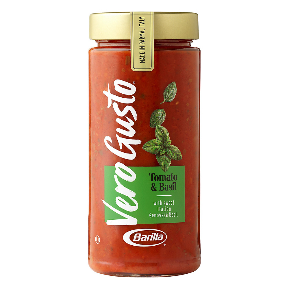 Calories in Barilla Vero Gusto Tomato & Basil Pasta Sauce, 20 oz