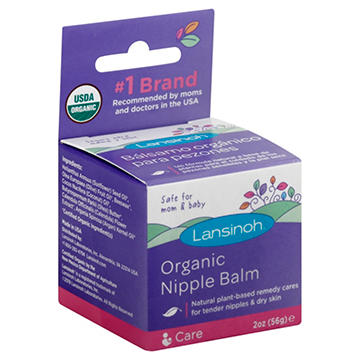 Lansinoh Organic Nipple Balm, 2 oz