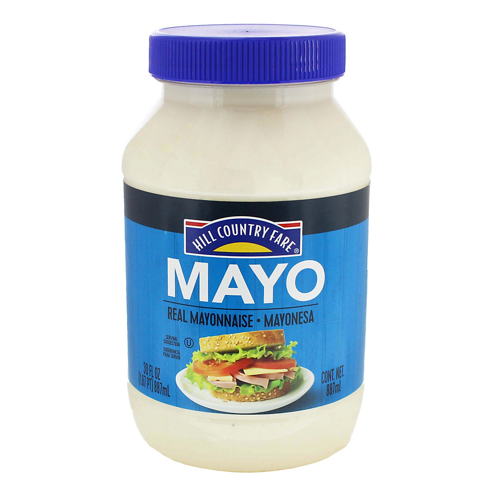 Calories in Hill Country Fare Mayonnaise, 30 oz