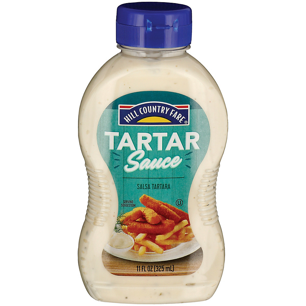 Calories in Hill Country Fare Tartar Sauce, 11 oz