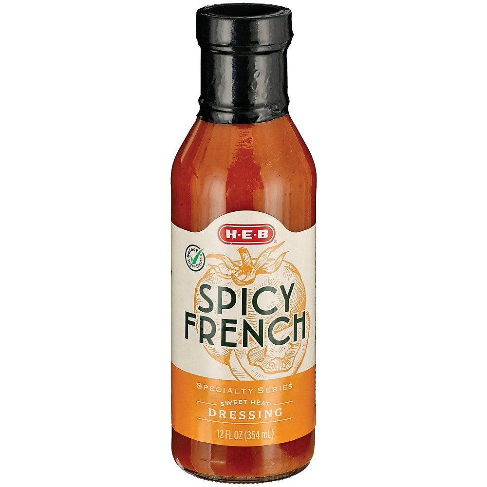 Calories in H-E-B Spicy French Dressing, 12 oz