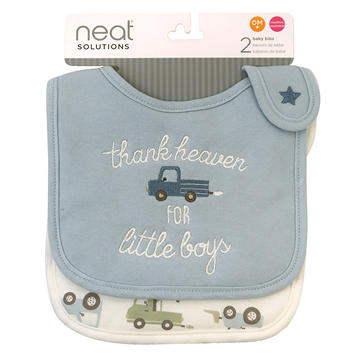 Neat Solutions Heaven Bib Set - Patterns May Vary, 2 ct