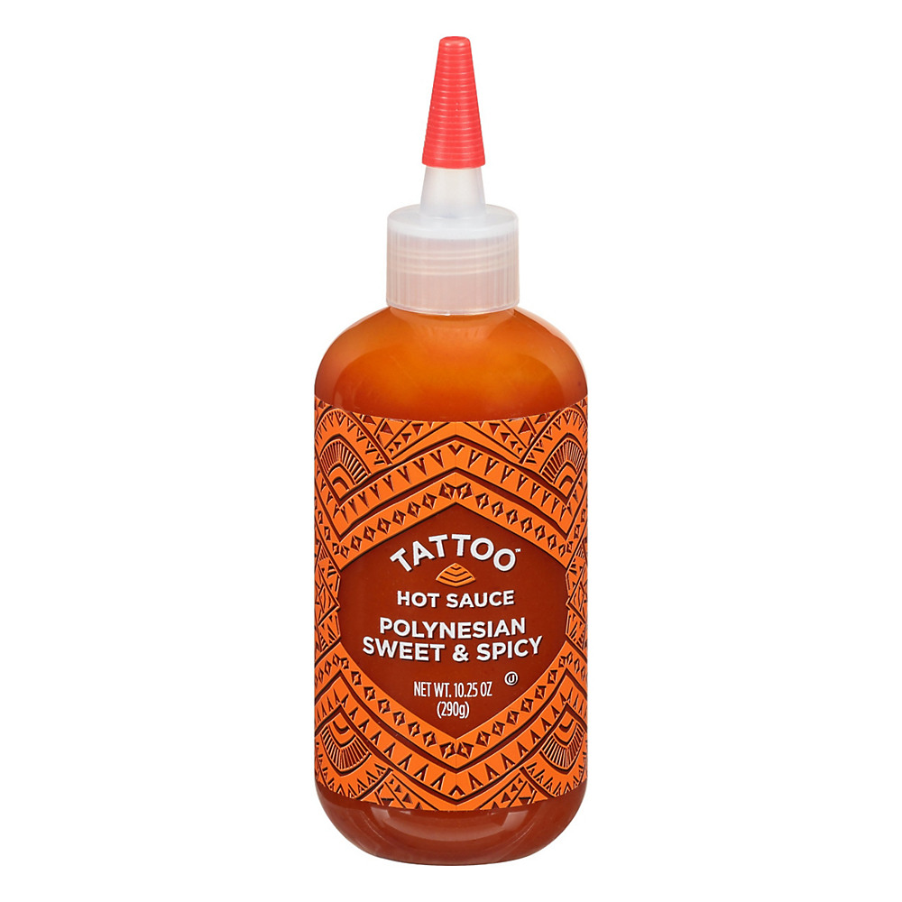 Calories in Tattoo Hot Sauce Polynesian Sweet & Spicy, 10.25 oz