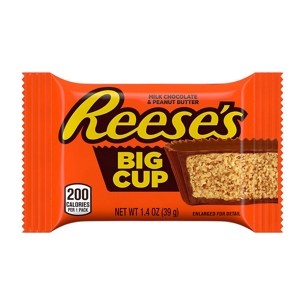 Calories in Reese's Big Cup Peanut Butter Cup, 1.4 oz