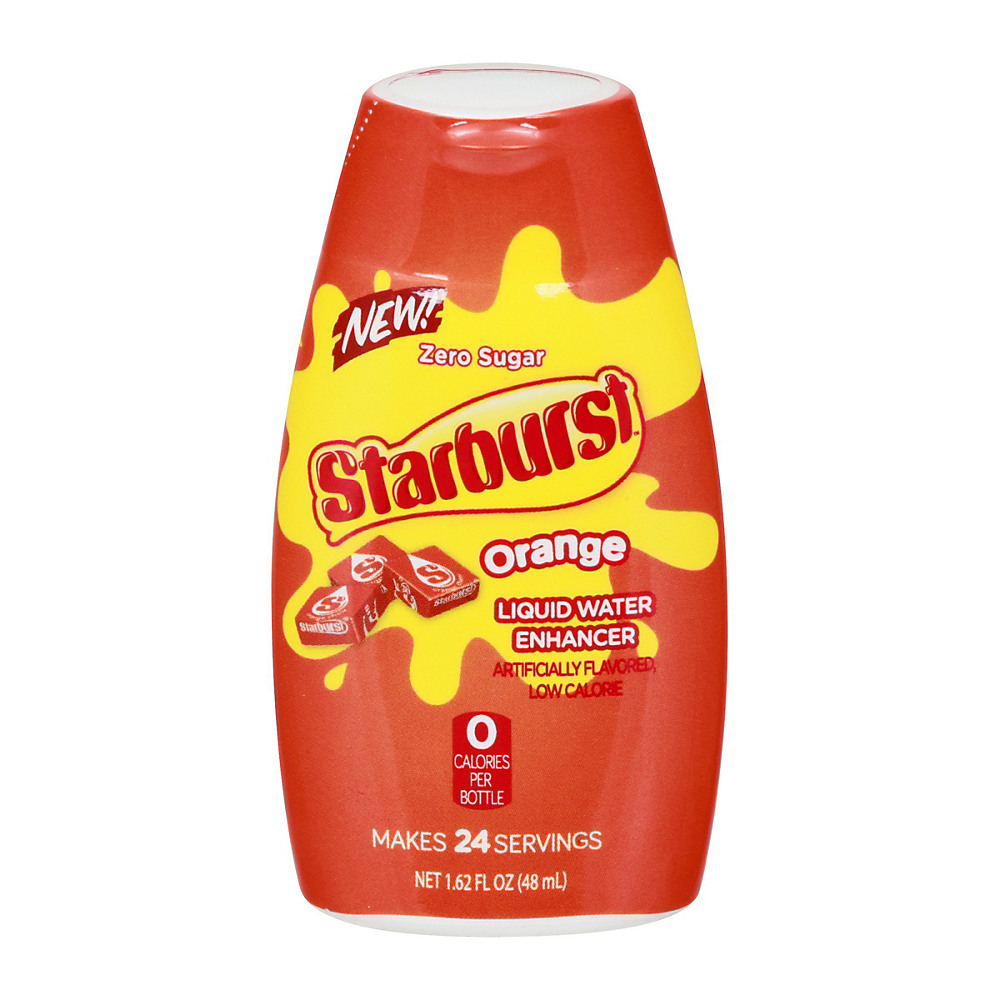 Calories in Starburst Orange Flavor Liquid Water Enhancer, 1.62 oz