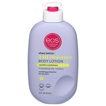eos Shea Better 24H Moisture Body Lotion - Vanilla Cashmere, 16 oz