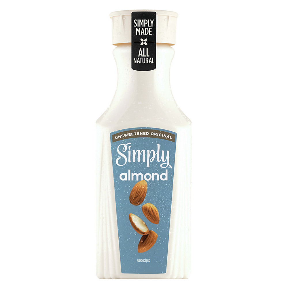 Calories in Simply Almond Unsweetened Original Milk, 46 oz