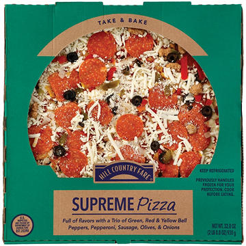 Hill Country Fare Supreme Pizza, 14"