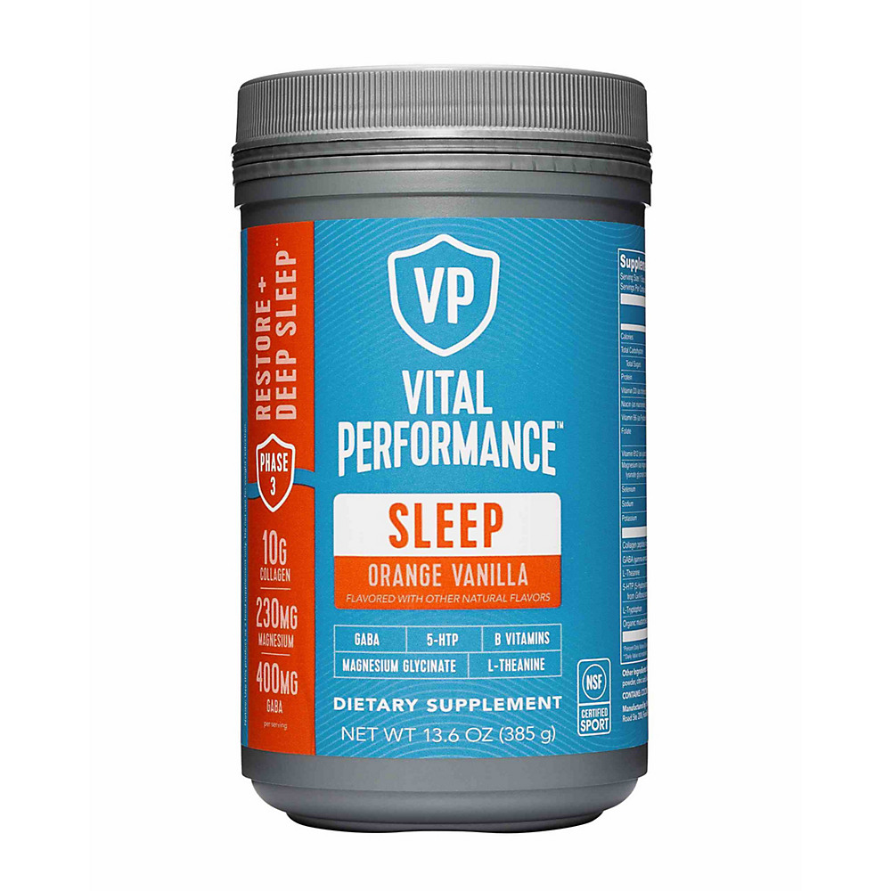 Calories in Vital Proteins Vital Performance Sleep Orange Vanilla, 13.6 oz