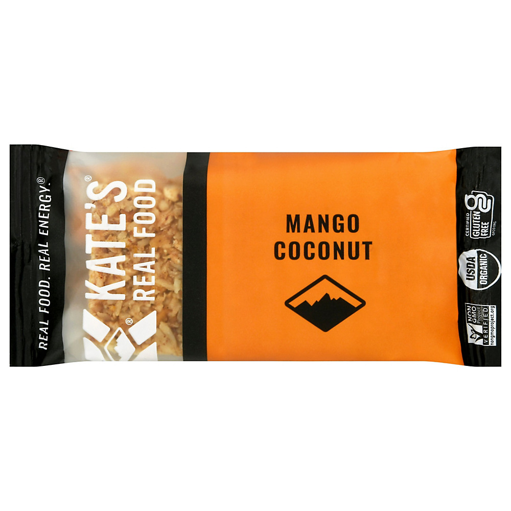 Calories in Kate's Real Food Mango Coconut Bar, 2.2 oz