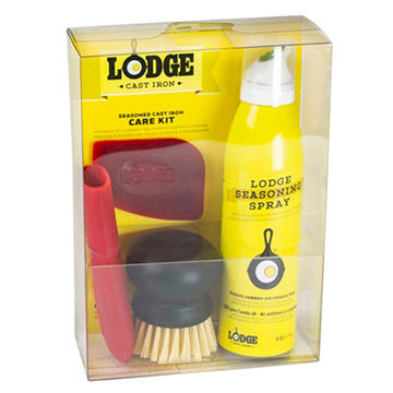 Lodge Seasoned Cast Iron Care Kit