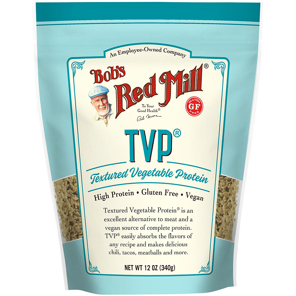 Calories in Bob's Red Mill Textured Vegetable Protein, 12 oz