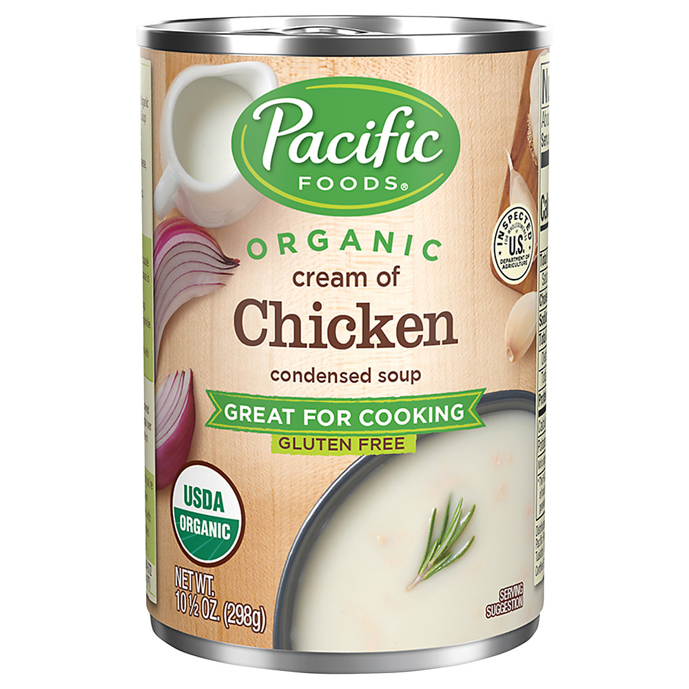 Calories in Pacific Foods Organic Cream of Chicken Condensed Soup, 10.5 oz