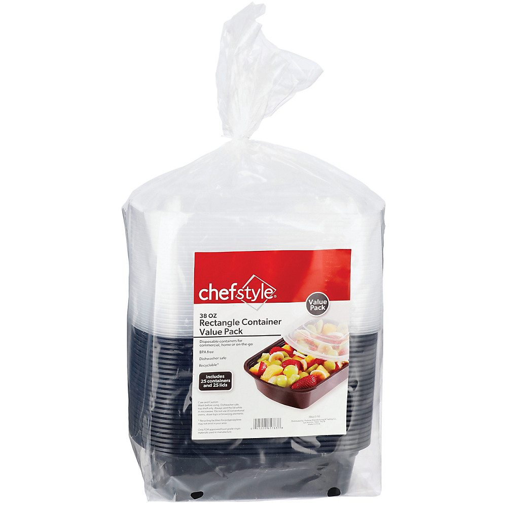 Deli Containers  Reuseable Containers 32 oz 25/pk