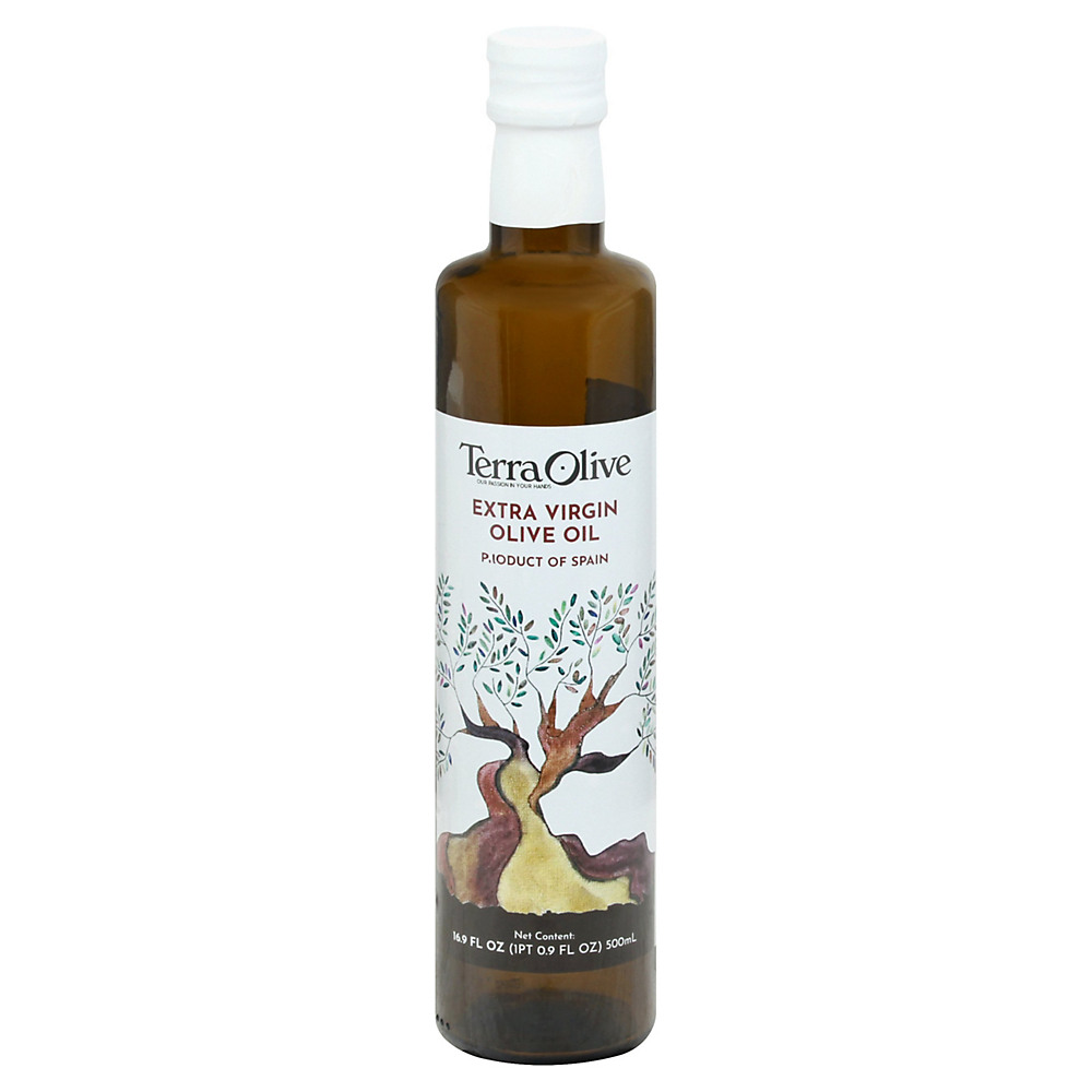 Calories in Terra Olive Extra Virgin Olive Oil, 16.9 oz