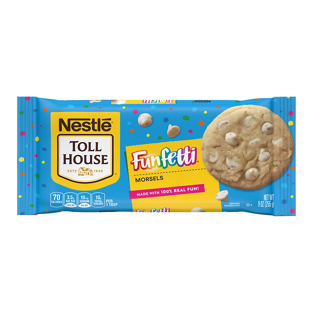 Calories in Nestle Toll House Funfetti Morsels, 9 oz