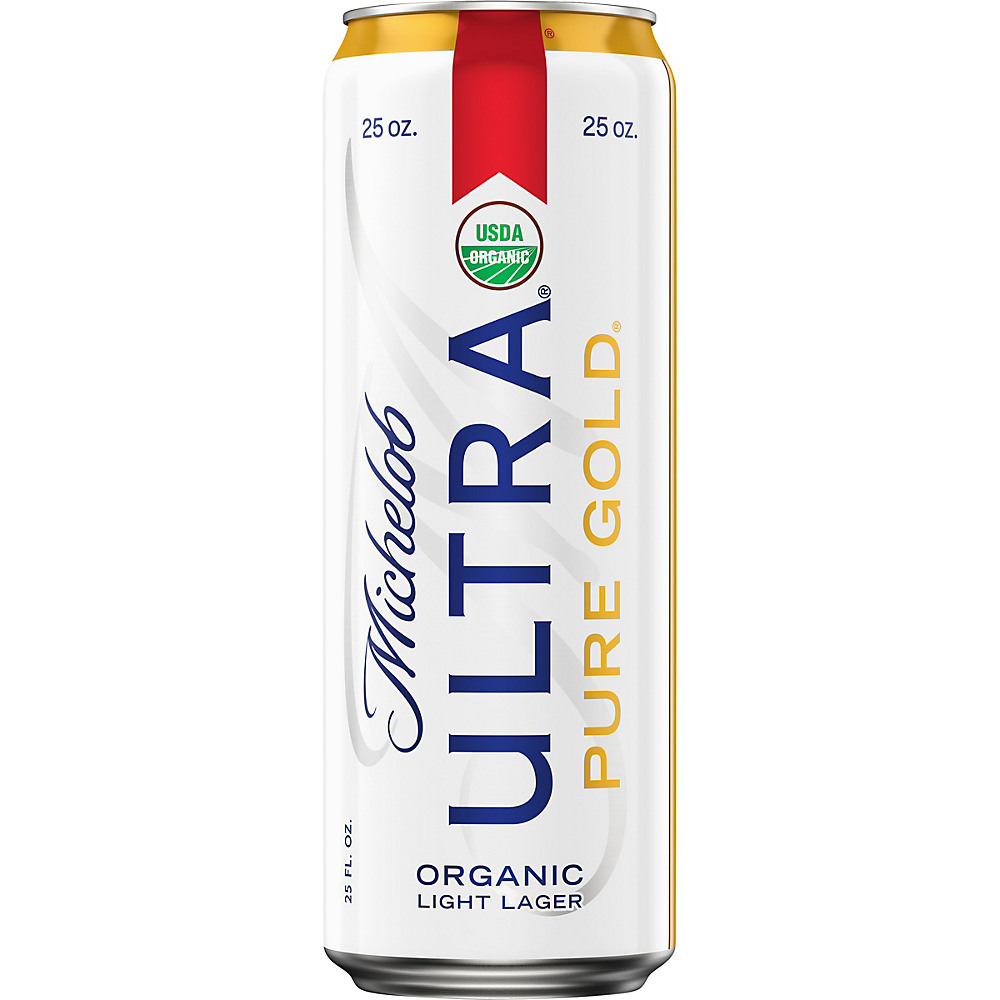 Calories in Michelob Ultra Pure Gold Beer, 25 oz