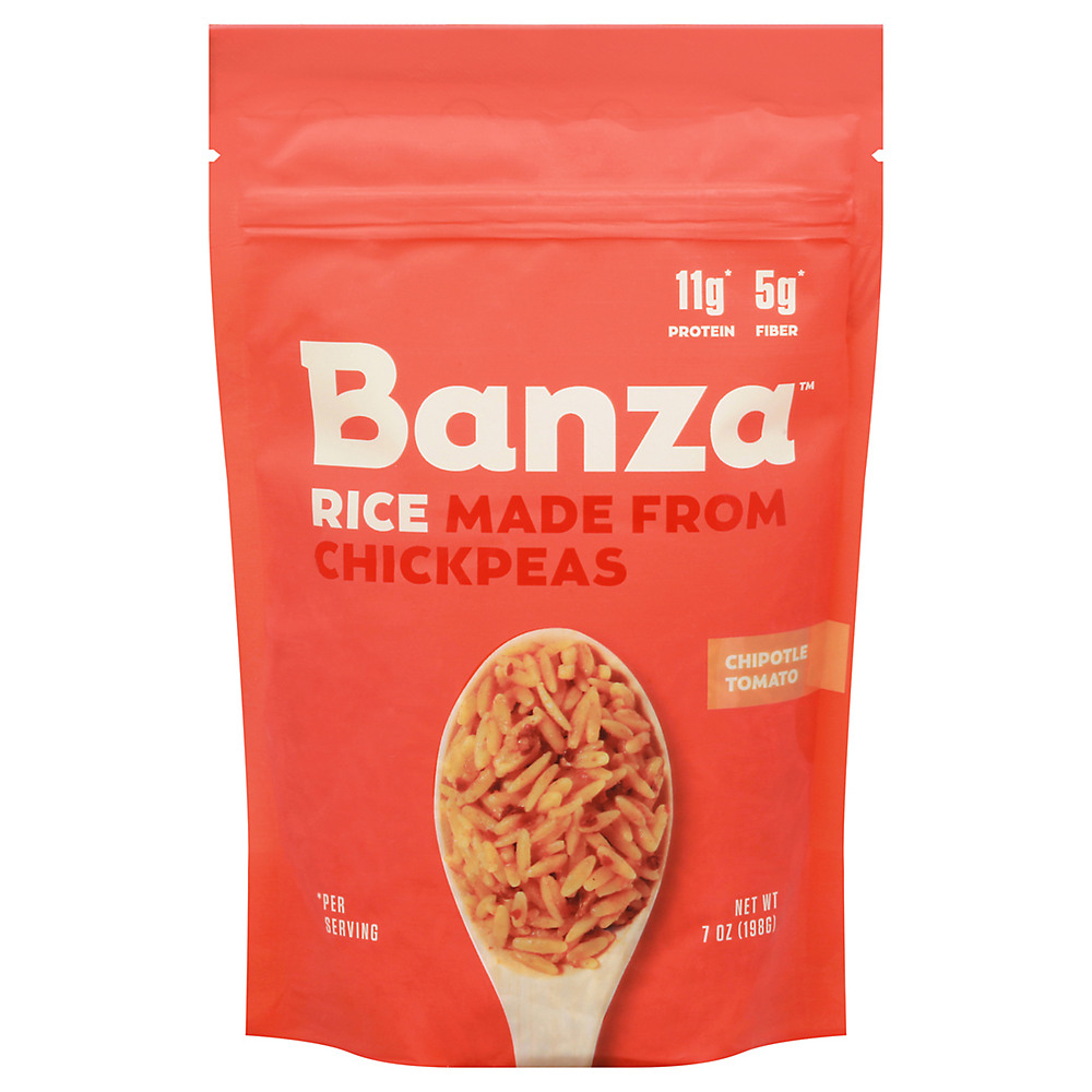 Calories in Banza Chipotle Tomato Chickpea Rice, 7 oz