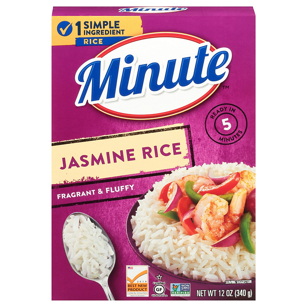 Calories in Minute Instant Jasmine Rice, 12 oz