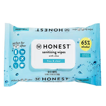 The Honest Company  Alcohol Wipes, 50 ct