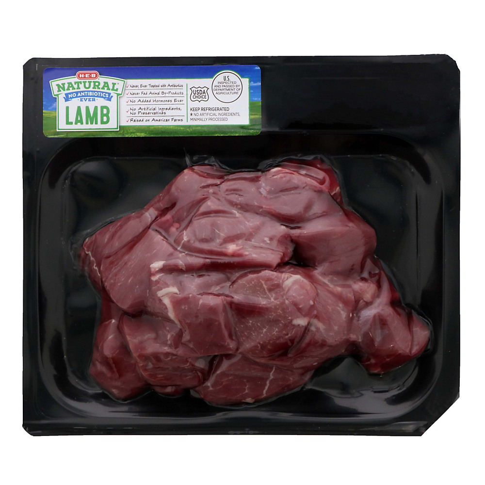 Calories in H-E-B Natural Lamb Stew, Avg. 1.0 lb