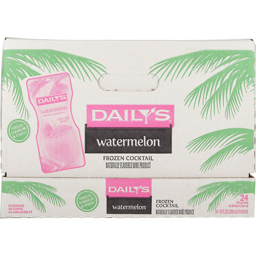 Calories in Daily's Watermelon Frozen Cocktail, 10 oz