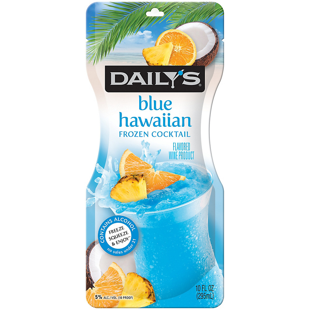 Calories in Daily's Blue Hawaiian Frozen Cocktail, 10 oz