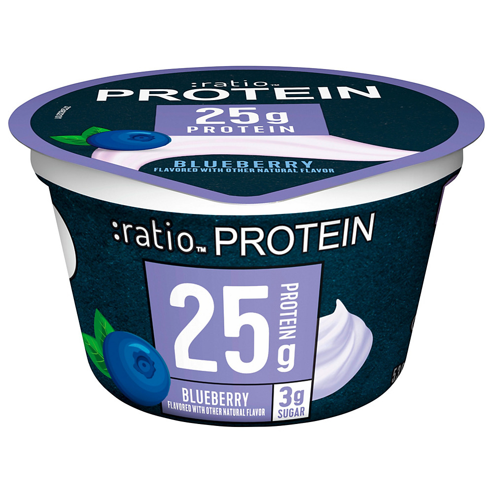 Calories in Yoplait :ratio Protein Blueberry Yogurt, 5.3 oz