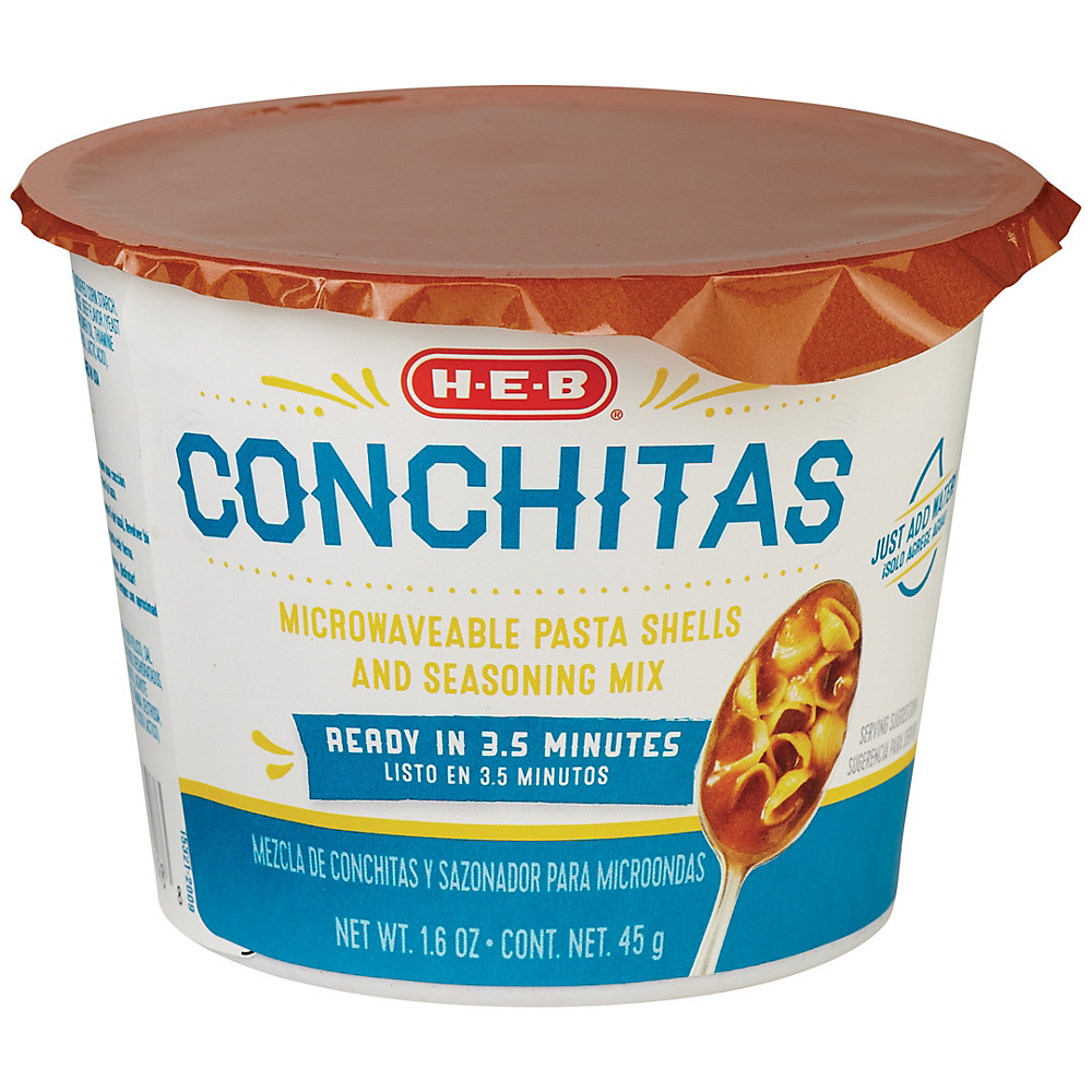 Calories in H-E-B Comida Conchitas Cup, 1.6 oz