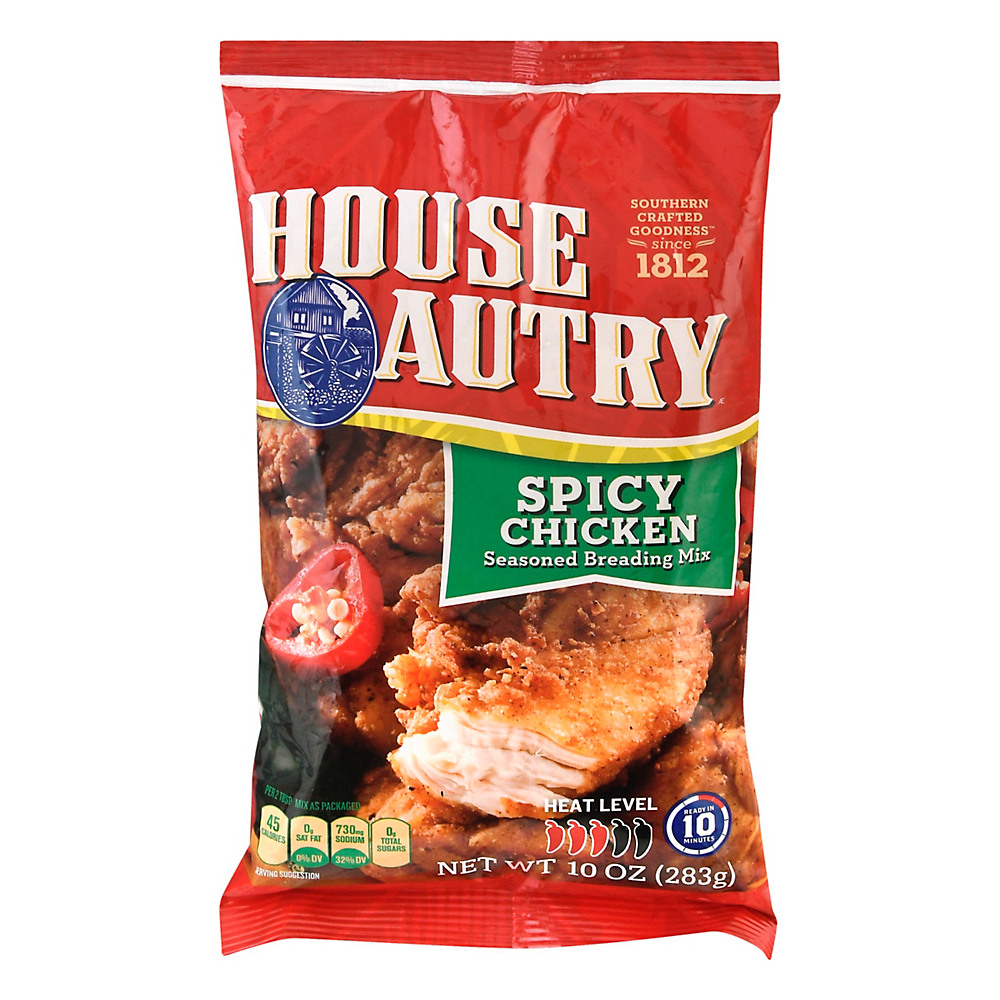 Calories in House Autry Spicy Chicken Breading Mix, 10 oz