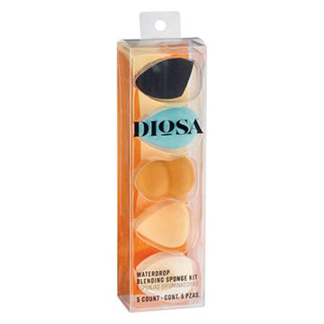 Diosa Waterdrop Blending Makeup Sponges - Variety Pack, 5 ct