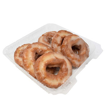 H-E-B Bakery Sour Cream Glazed Donuts, 6 ct