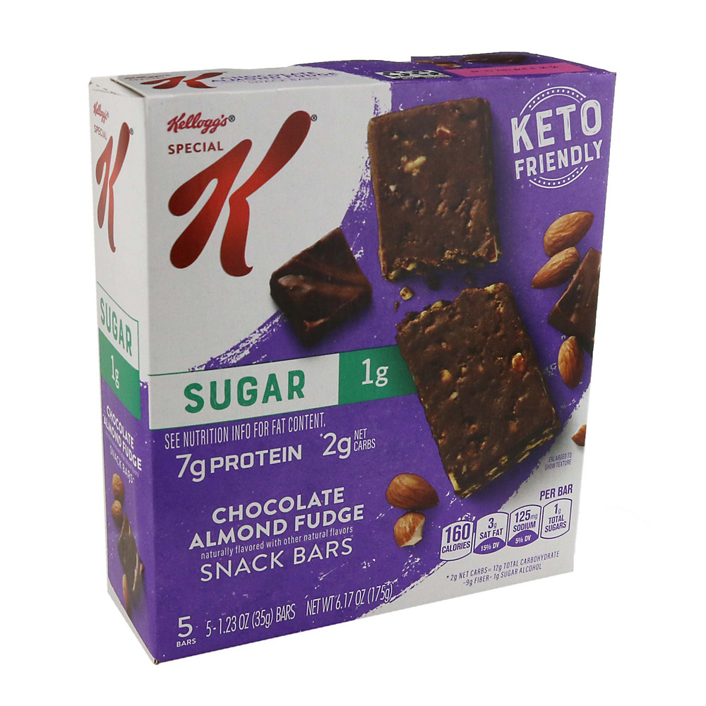 Calories in Kellogg's Special K Protein Keto Chocolate Almond Bars, 5 ct