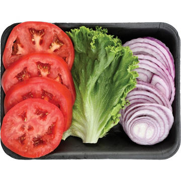 H-E-B Fresh Burger & Sandwich Vegetable Toppings, Avg. 1.38 lbs