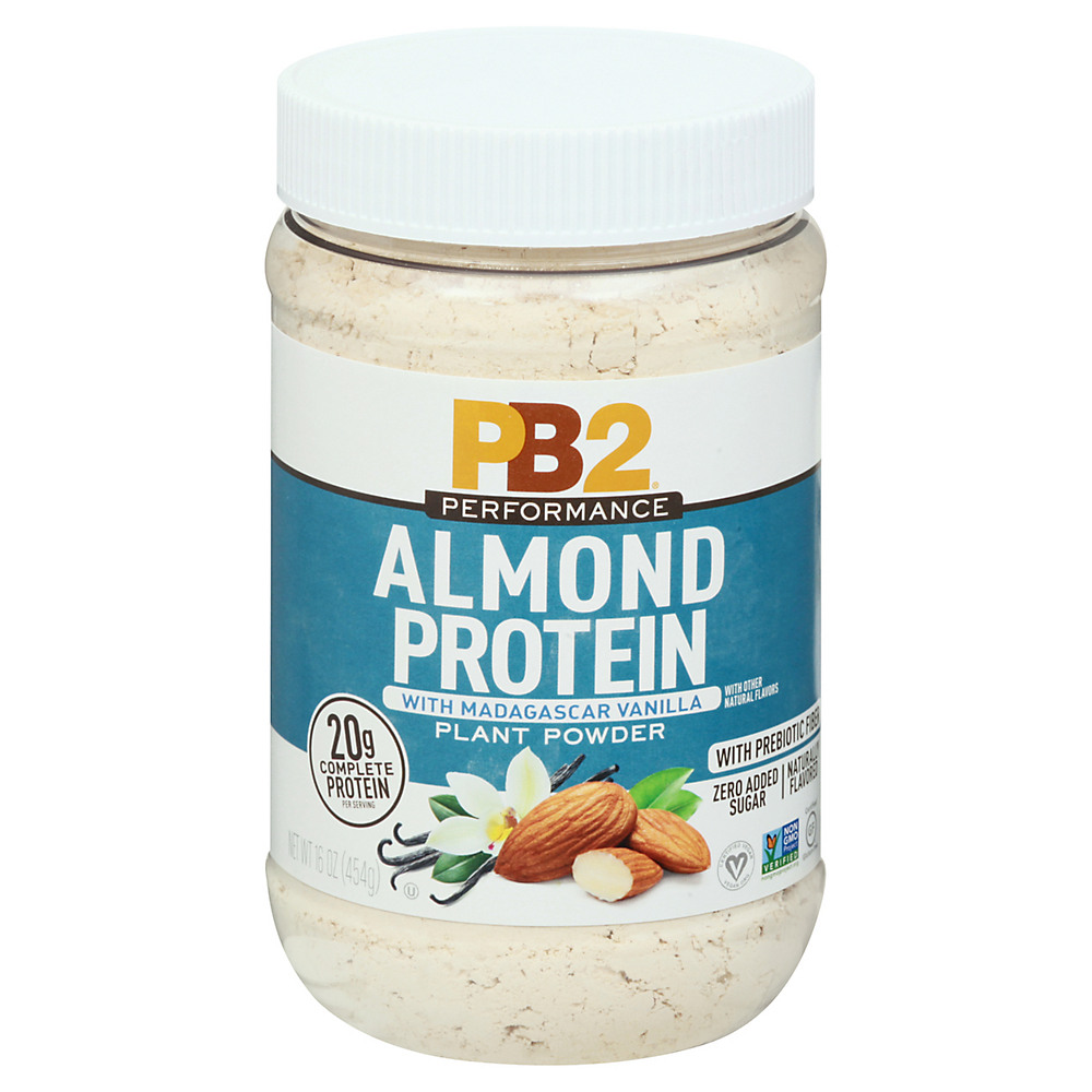 Calories in PB2 Almond Protein With Madagascar Vanilla Plant Powder, 16 oz