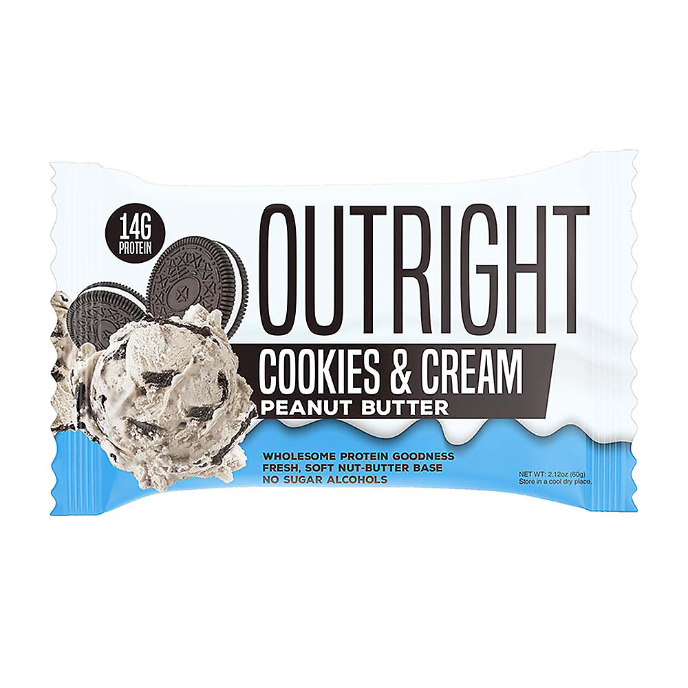 Calories in Outright Protein Bar Cookies & Cream, 2.12 oz