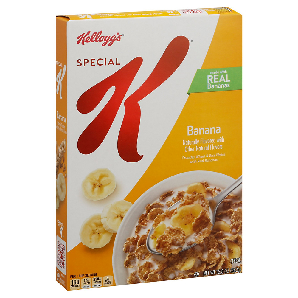 Calories in Kellogg's Special K Banana Cereal , 12.8 oz