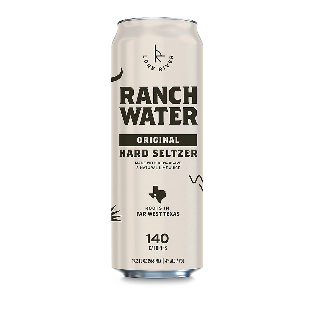 Calories in Lone River Ranch Water Hard Seltzer, 19.2 oz