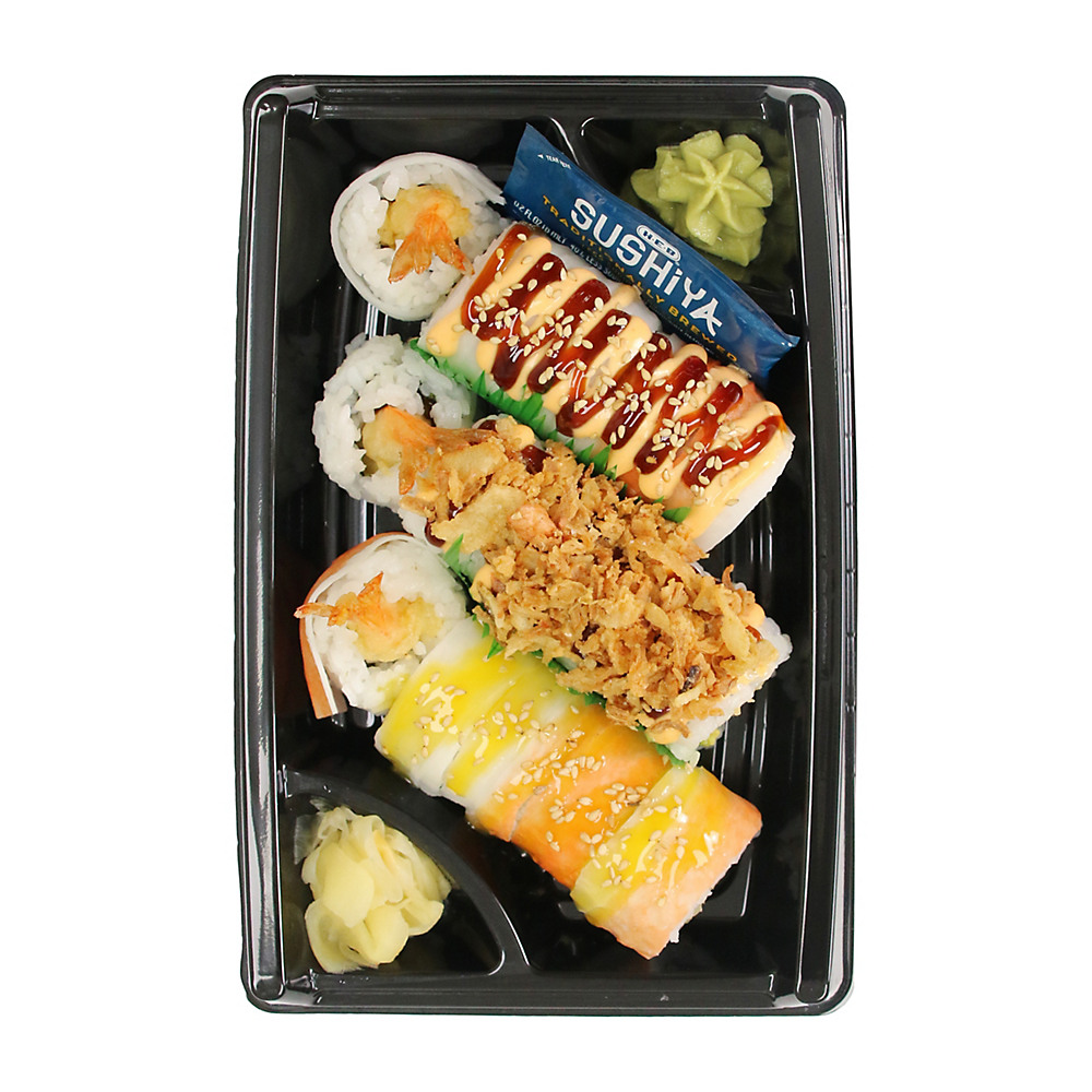 Calories in H-E-B Sushiya Temptation Combo Pack, 13.5 oz