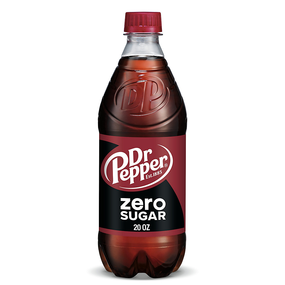 Calories in Dr Pepper Zero Sugar Soda, 20 oz