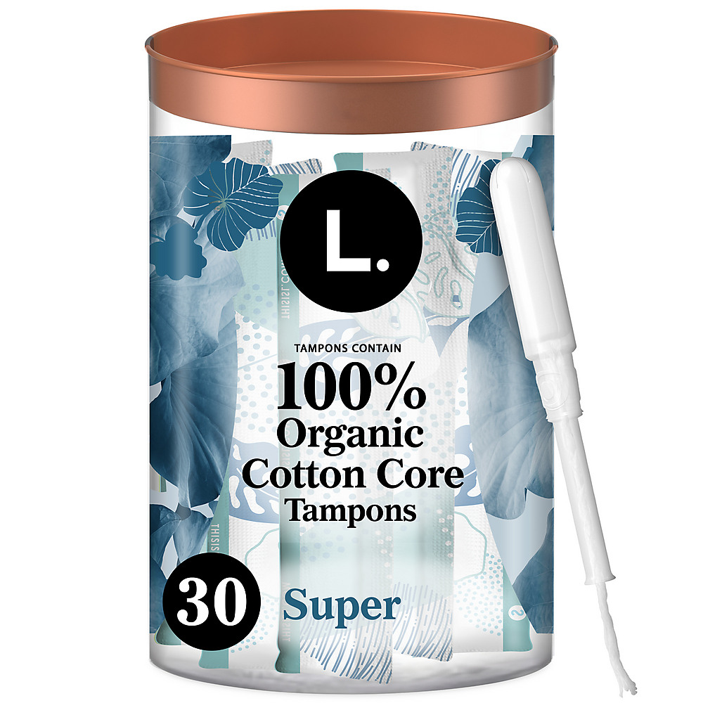 Natural Cotton BPA-Free Compact Applicator Lite Tampon - Veeda USA