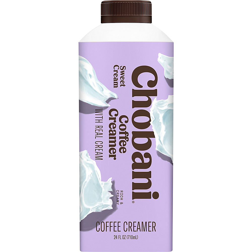 Calories in Chobani Sweet Cream Liquid Coffee Creamer, 24 oz
