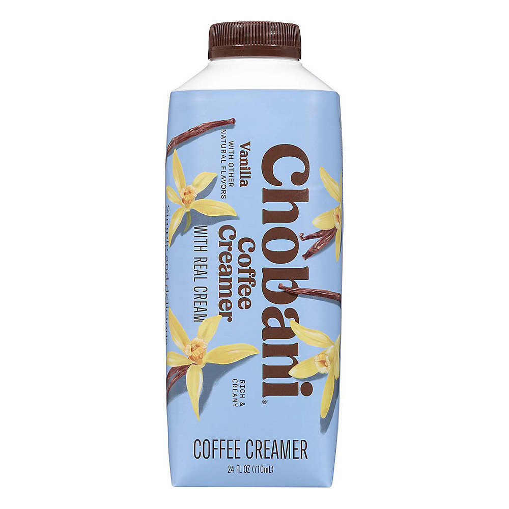 Calories in Chobani Vanilla Liquid Coffee Creamer, 24 oz