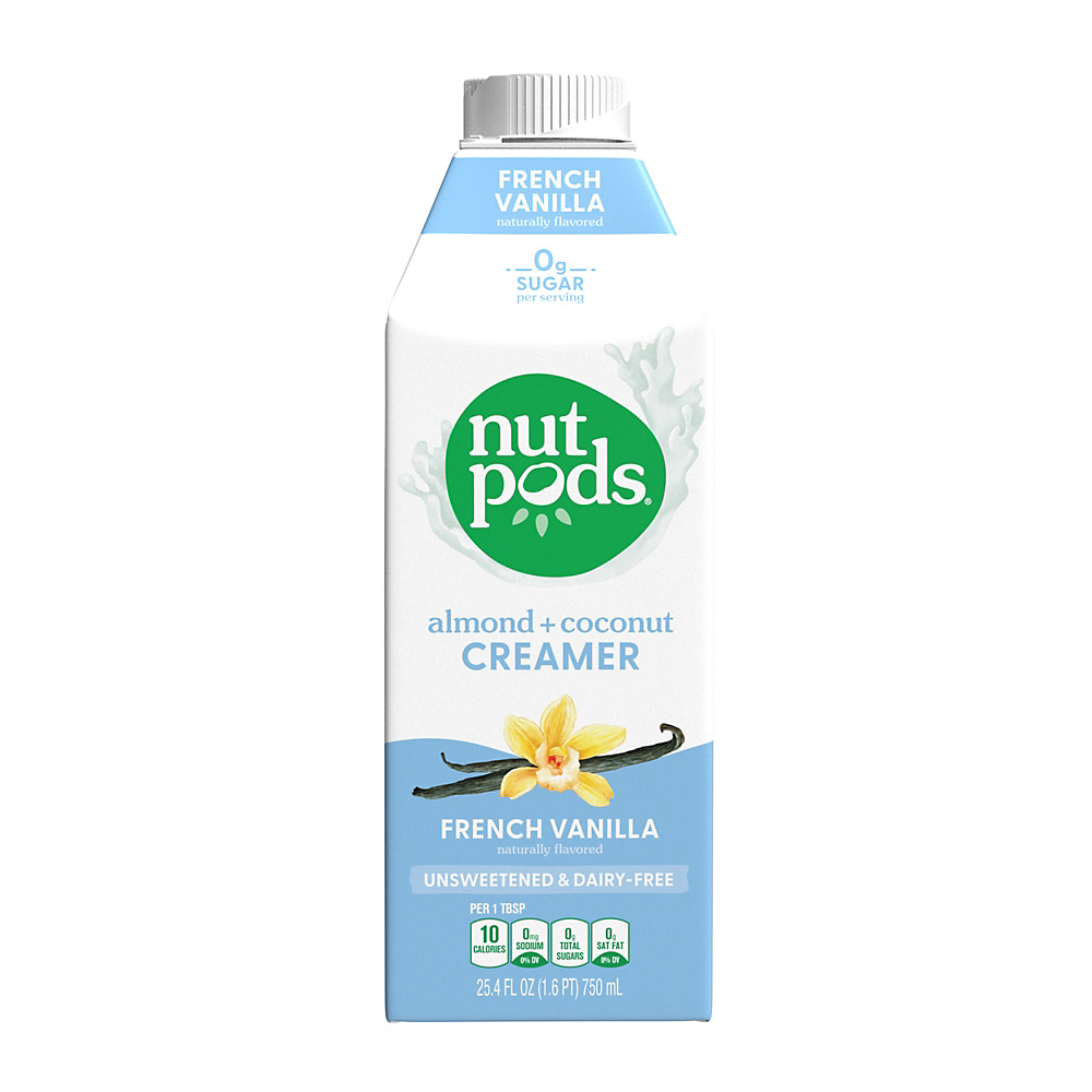 Calories in Nutpods Dairy Free French Vanilla Liquid Coffee Creamer, 25.4 oz